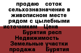 продаю,20соток,сельхозназначение,в живописном месте,рядом с цылебными источникам › Цена ­ 450 000 - Бурятия респ. Недвижимость » Земельные участки продажа   . Бурятия респ.